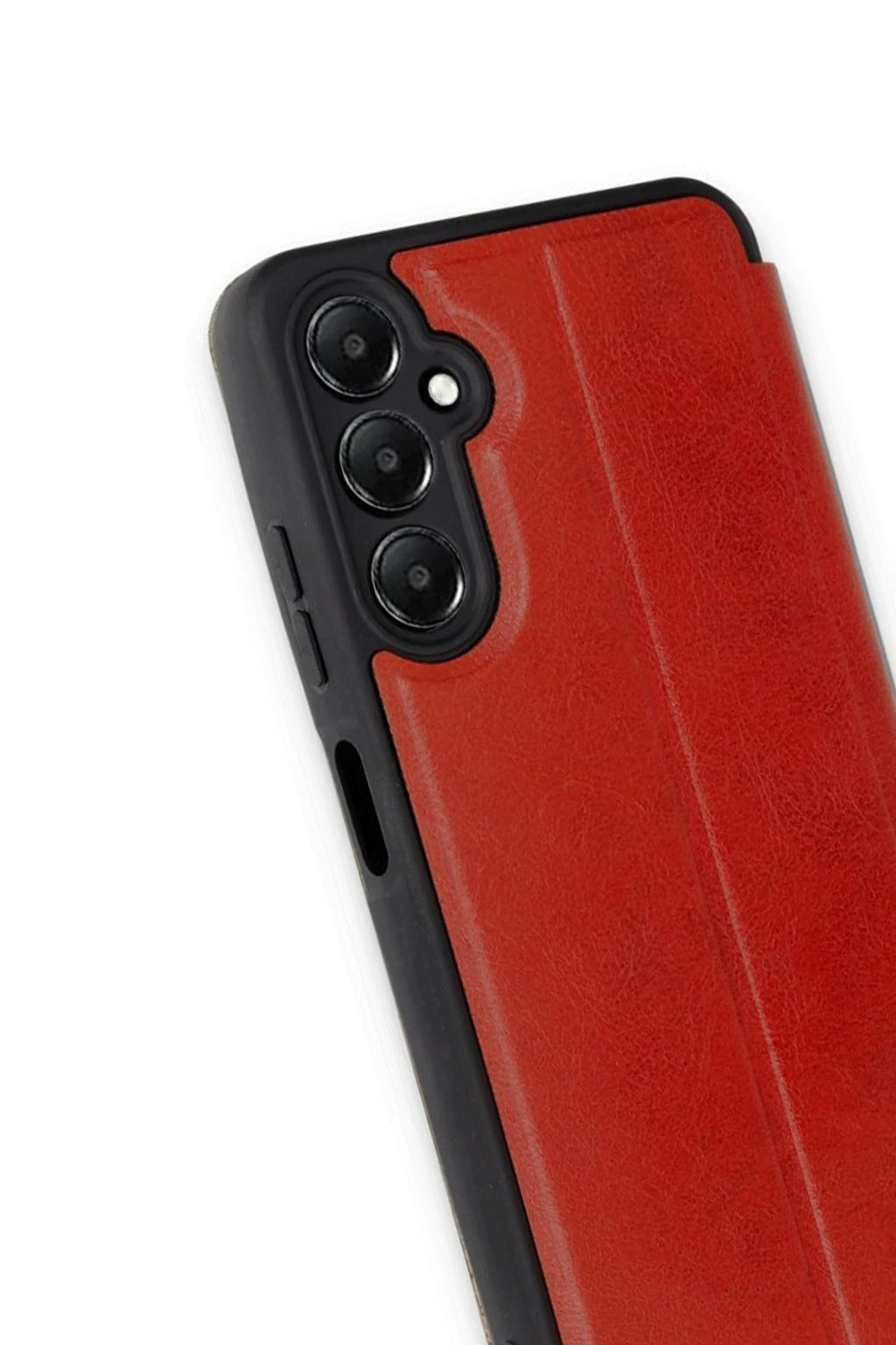 Mey İthalat® Samsung Galaxy A16 5G Kılıf Flip Cover - Kırmızı