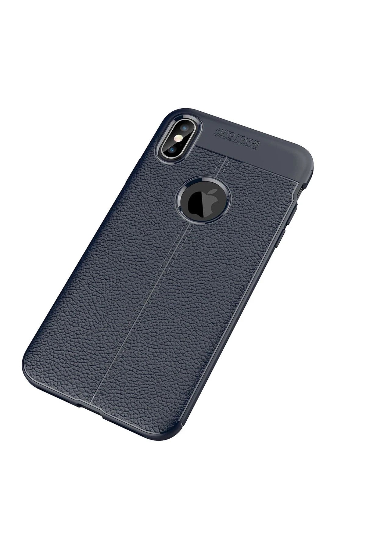 Mey İthalat® iPhone XS Max Kılıf Auto Focus Kapak - Lacivert