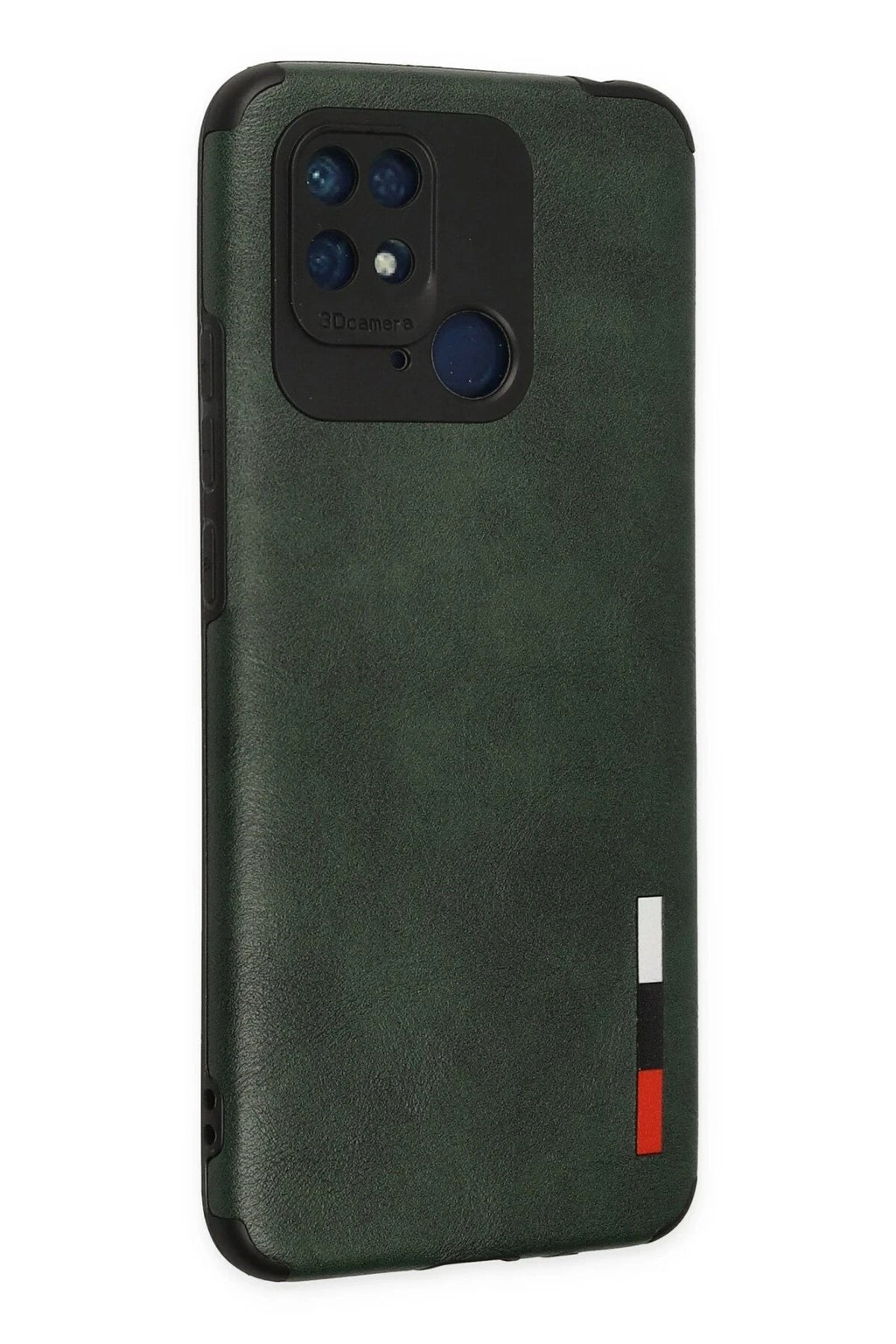 Mey İthalat® Redmi 10C Kılıf Loop Deri Silikon - Yeşil