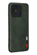Mey İthalat® Redmi 10C Kılıf Loop Deri Silikon - Yeşil
