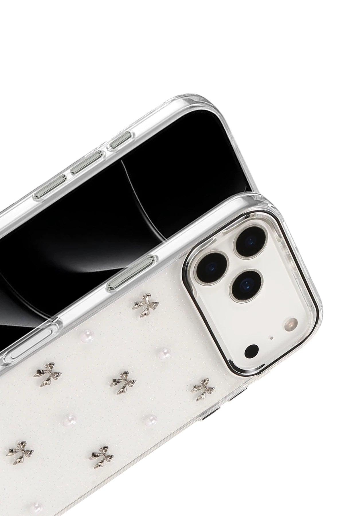 Mey İthalat® iPhone 17 Pro Max Fiyonk Desenli Kapak - Desen 8
