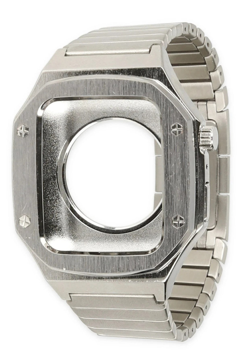 Mey İthalat® Watch 45mm KR409 Metal Kordon - Gümüş