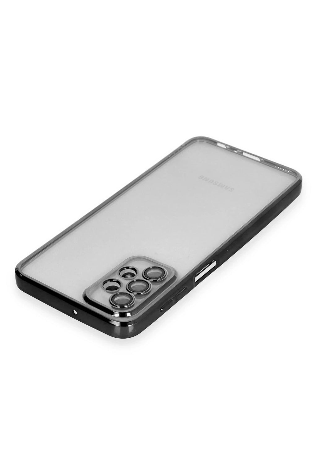 Mey İthalat® Samsung Galaxy A23 4G Kılıf Lensli Silikon - Siyah