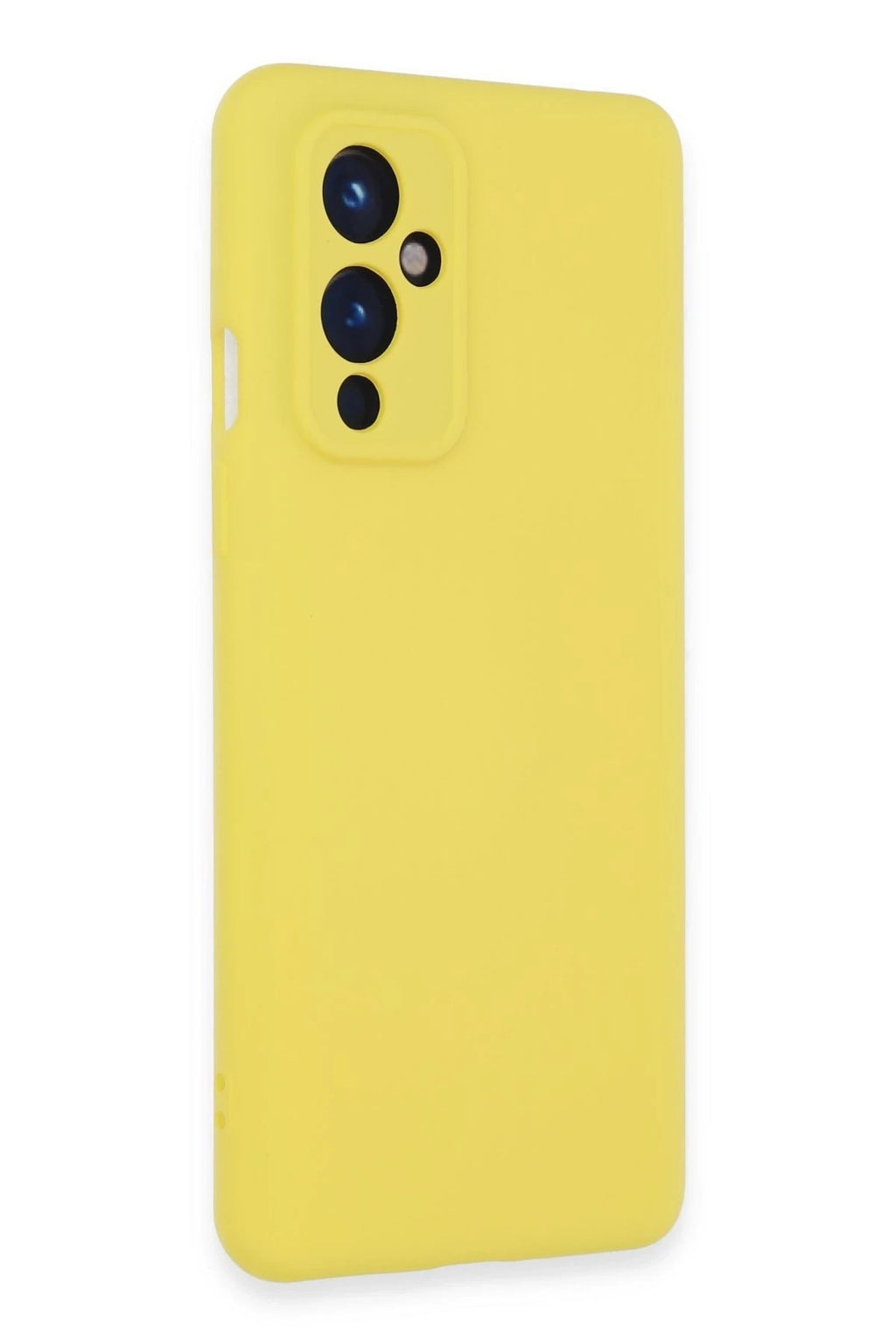 Mey İthalat® One Plus 9 Kılıf Nano içi Kadife Silikon - Sarı