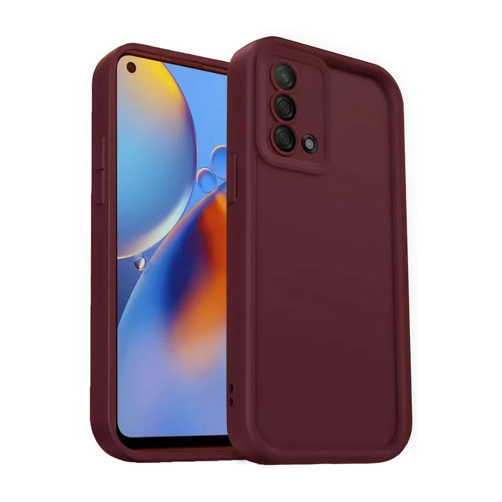 Mey İthalat® A74 4G Kılıf Viera Silikon - Bordo