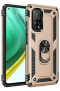 Mey İthalat® Mi 10T Pro Kılıf Sofya Yüzüklü Silikon Kapak - Gold