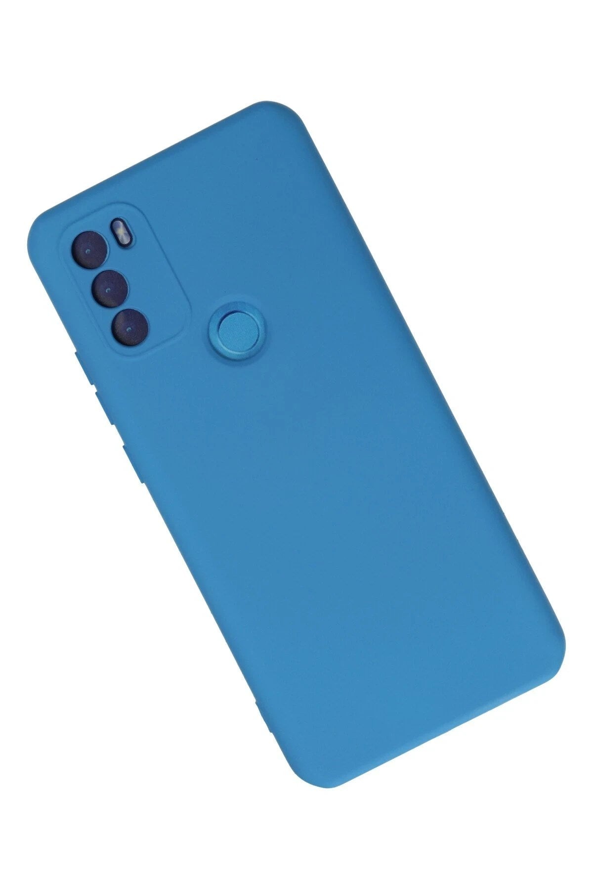 Mey İthalat® General Mobile GM 21 Plus Kılıf Nano içi Kadife Silikon - Mavi