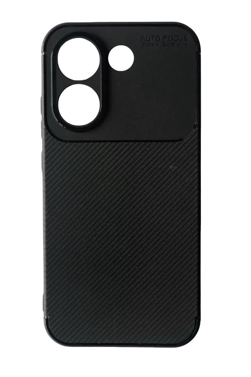 Mey İthalat® Poco X8 Pro Auto Focus Karbon Kapak - Siyah