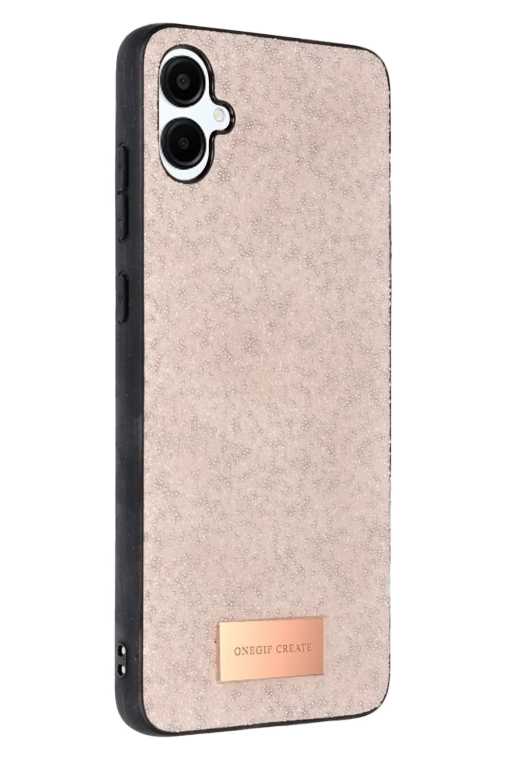 Mey İthalat® Samsung Galaxy A06 Bright Simli Kapak - Pembe
