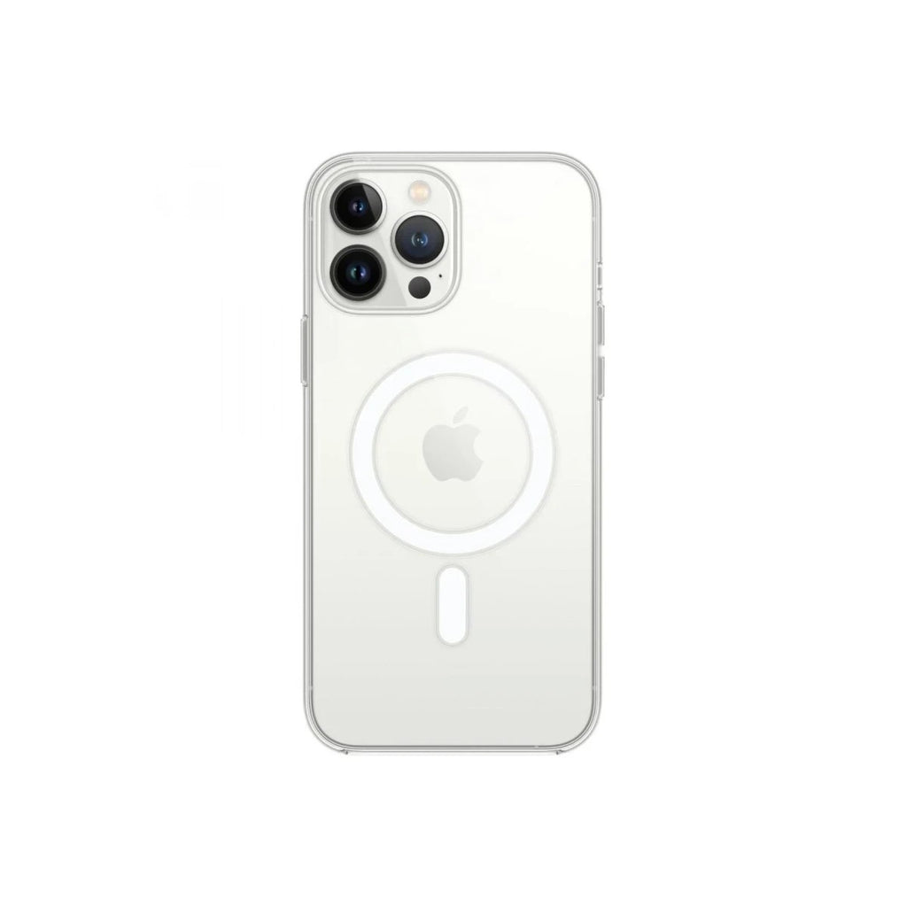 Mey İthalat® iPhone 13 Pro Max Kılıf Magneticsafe Şeffaf Silikon - Şeffaf