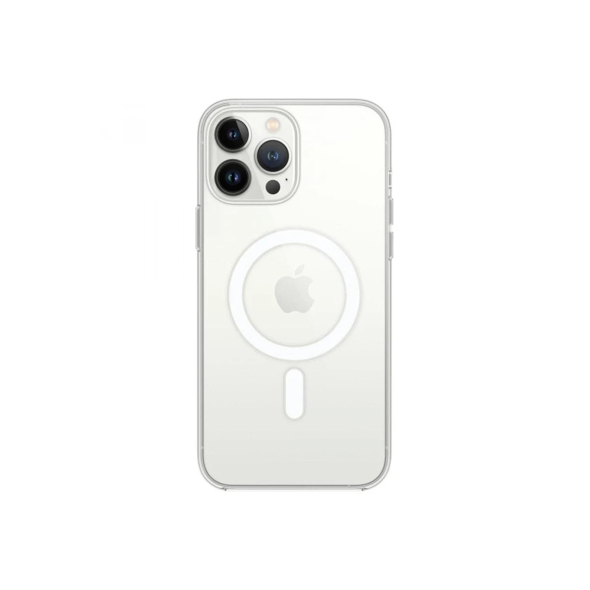 Mey İthalat® iPhone 13 Pro Max Kılıf Magneticsafe Şeffaf Silikon - Şeffaf