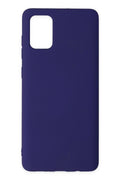 Mey İthalat® Samsung Galaxy A71 Kılıf Nano içi Kadife Silikon - Mor