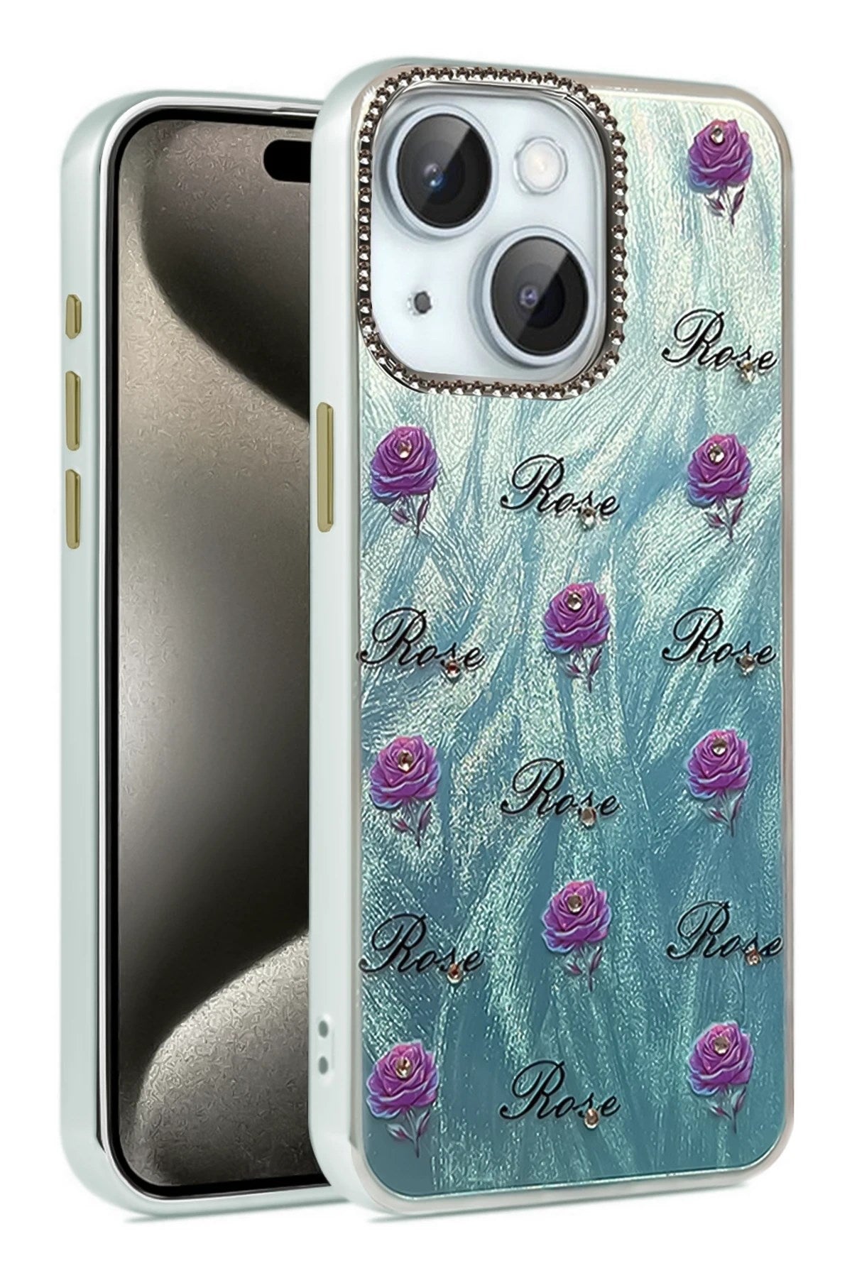 Mey İthalat® iPhone 14 Kılıf Blade Aynalı Desenli Kapak - Desen 9