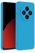 Mey İthalat® Redmi 14C Kılıf Nano içi Kadife Silikon - Mavi