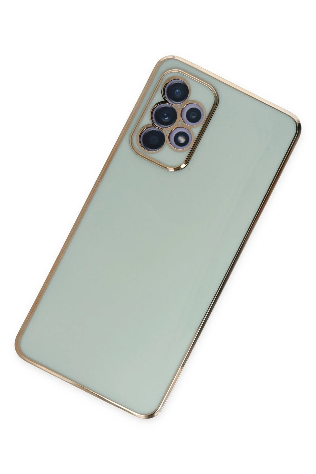 Mey İthalat® Samsung Galaxy A52 Kılıf Volet Silikon - Açık Yeşil