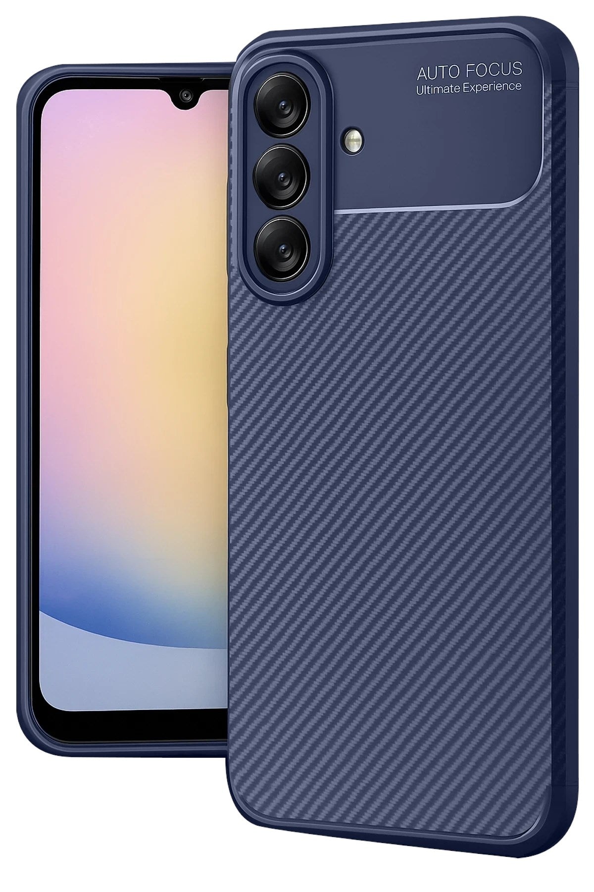 Mey İthalat® Samsung Galaxy A17 5G Auto Focus Karbon Kapak - Lacivert
