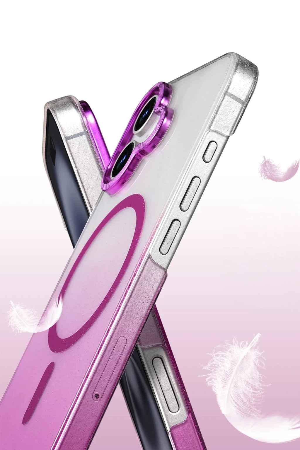 Mey İthalat® iPhone 16 Glossy Magsafe Kapak - Siyah