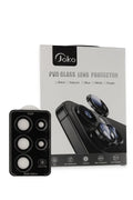 Mey İthalat® Samsung Galaxy S23 Ultra PVD Metal Kamera Lens - Siyah
