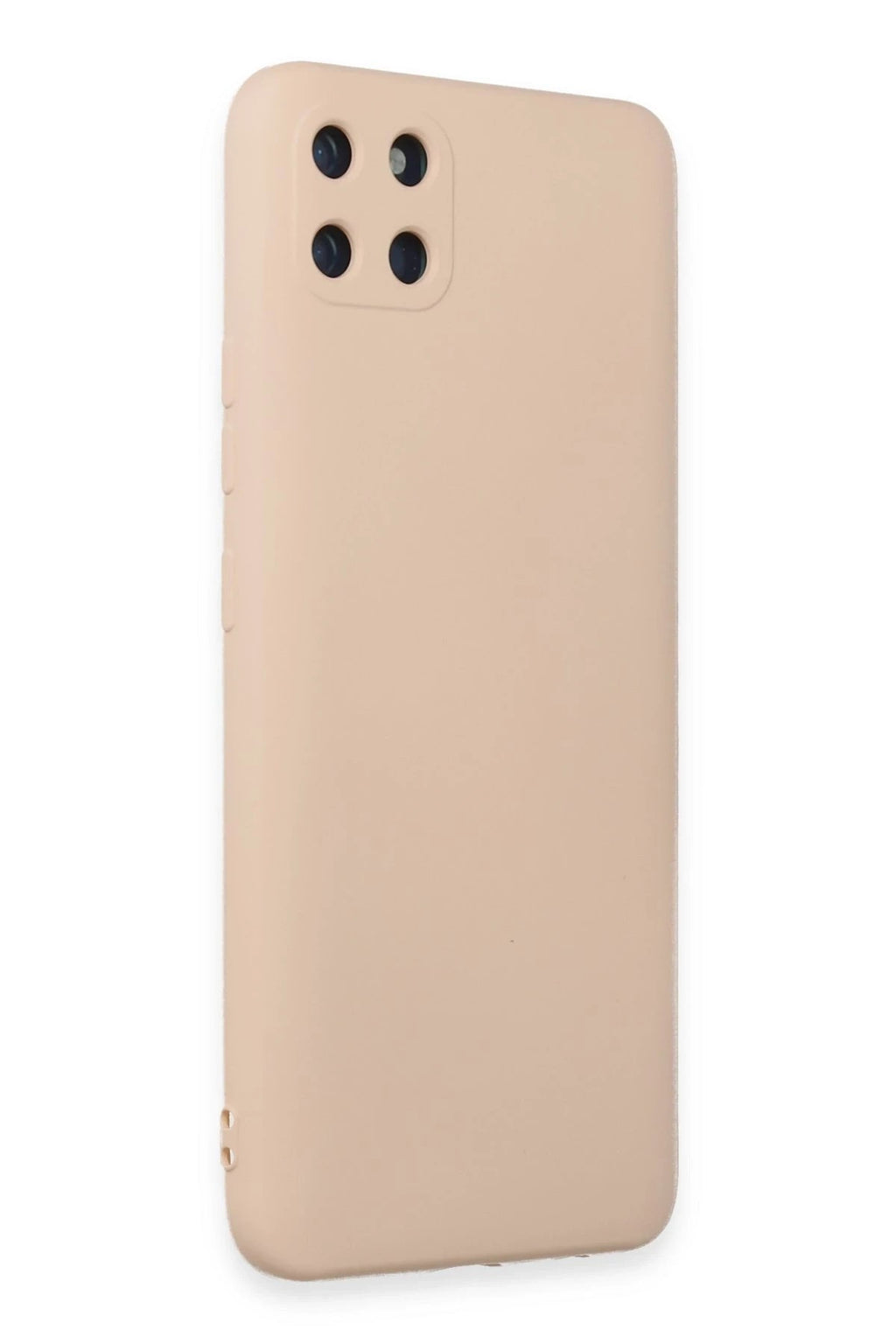 Mey İthalat® Realme C11 Kılıf Nano içi Kadife Silikon - Pudra