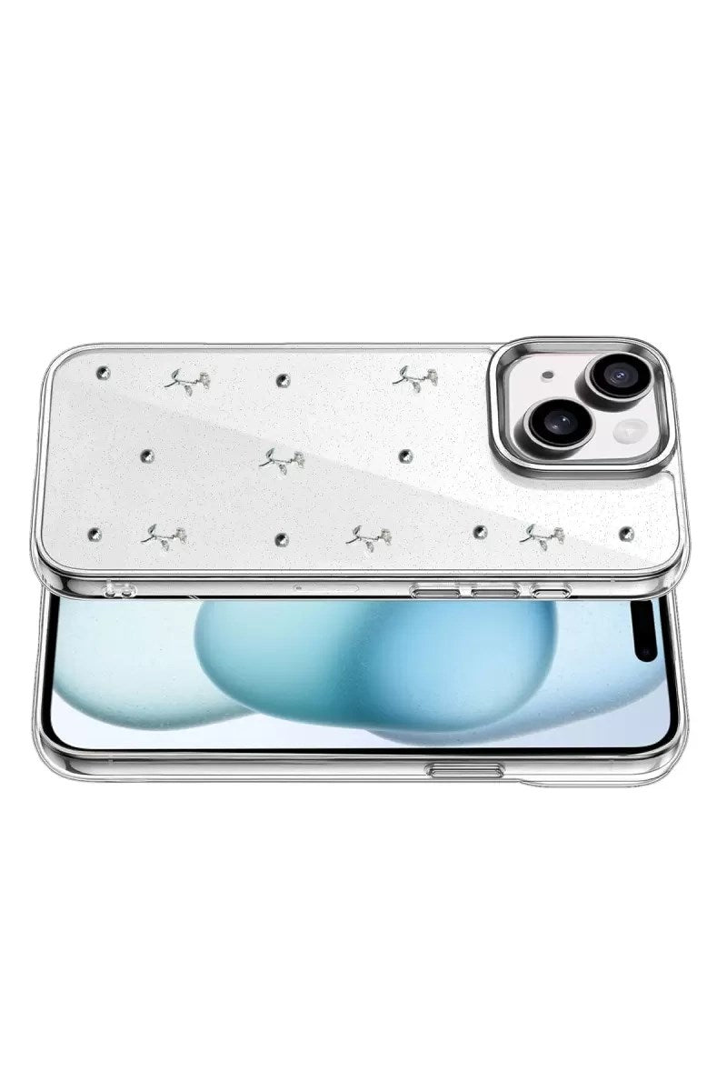 Mey İthalat® iPhone 14 Fiyonk Desenli Kapak - Desen 4