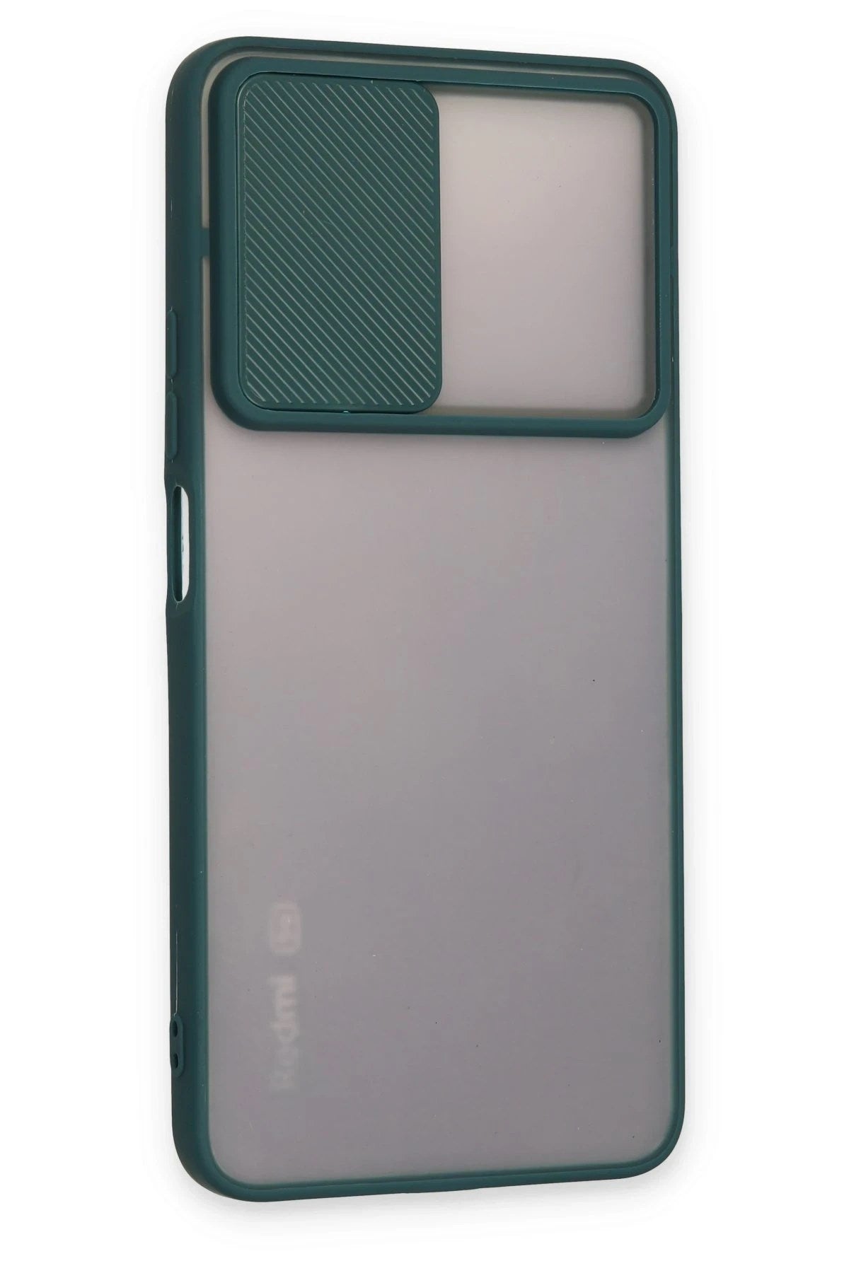 Mey İthalat® Redmi Note 11T Kılıf Palm Buzlu Kamera Sürgülü Silikon - Yeşil