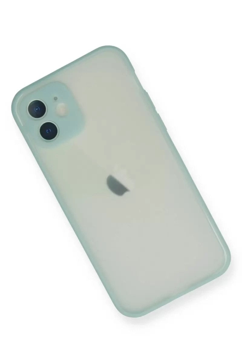Mey İthalat® iPhone 11 Pro Max Kılıf Montreal Silikon Kapak - Turkuaz