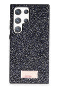 Mey İthalat® Samsung Galaxy S24 Ultra Bright Simli Kapak - Siyah
