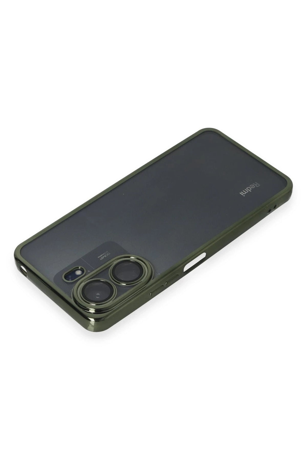 Mey İthalat® Redmi 13C Kılıf Lensli Silikon - Yeşil