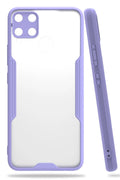 Mey İthalat® Realme C15 Kılıf Platin Silikon - Lila