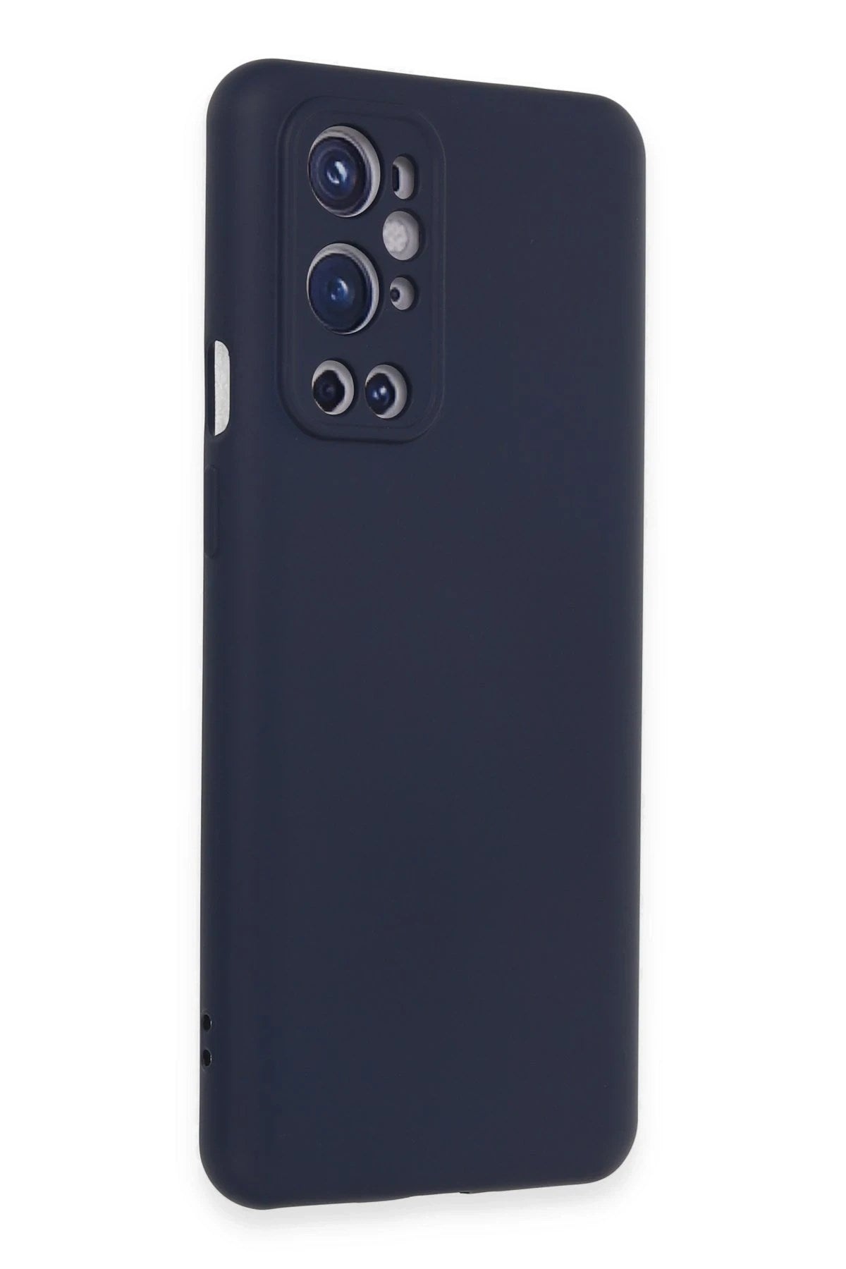 Mey İthalat® One Plus 9 Pro Kılıf Nano içi Kadife Silikon - Lacivert
