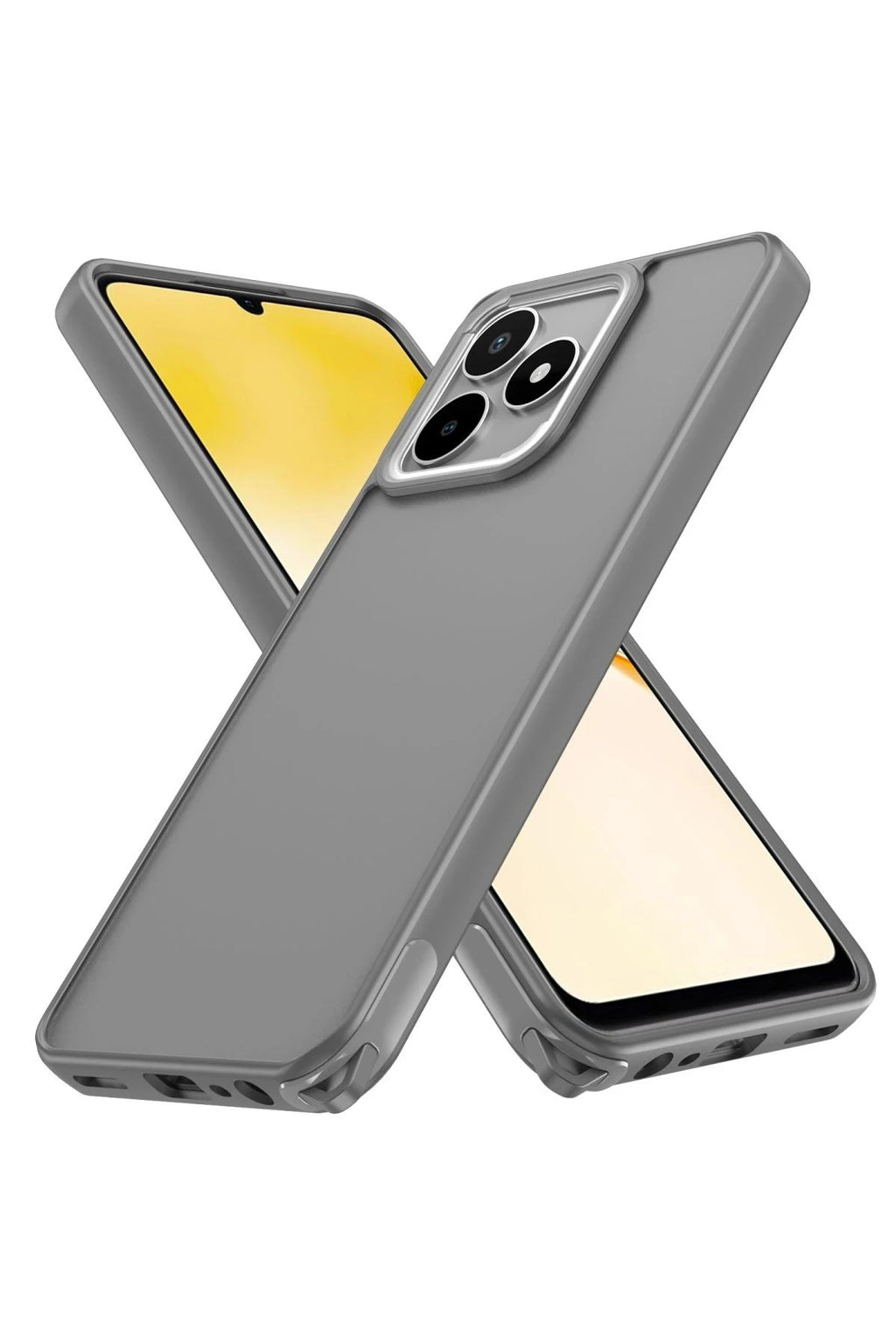 Mey İthalat® Realme C53 Kılıf Elegant Kapak - Titan Gri