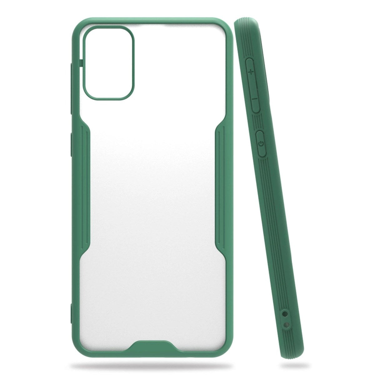 Mey İthalat® Samsung Galaxy M31 Kılıf Platin Silikon - Yeşil