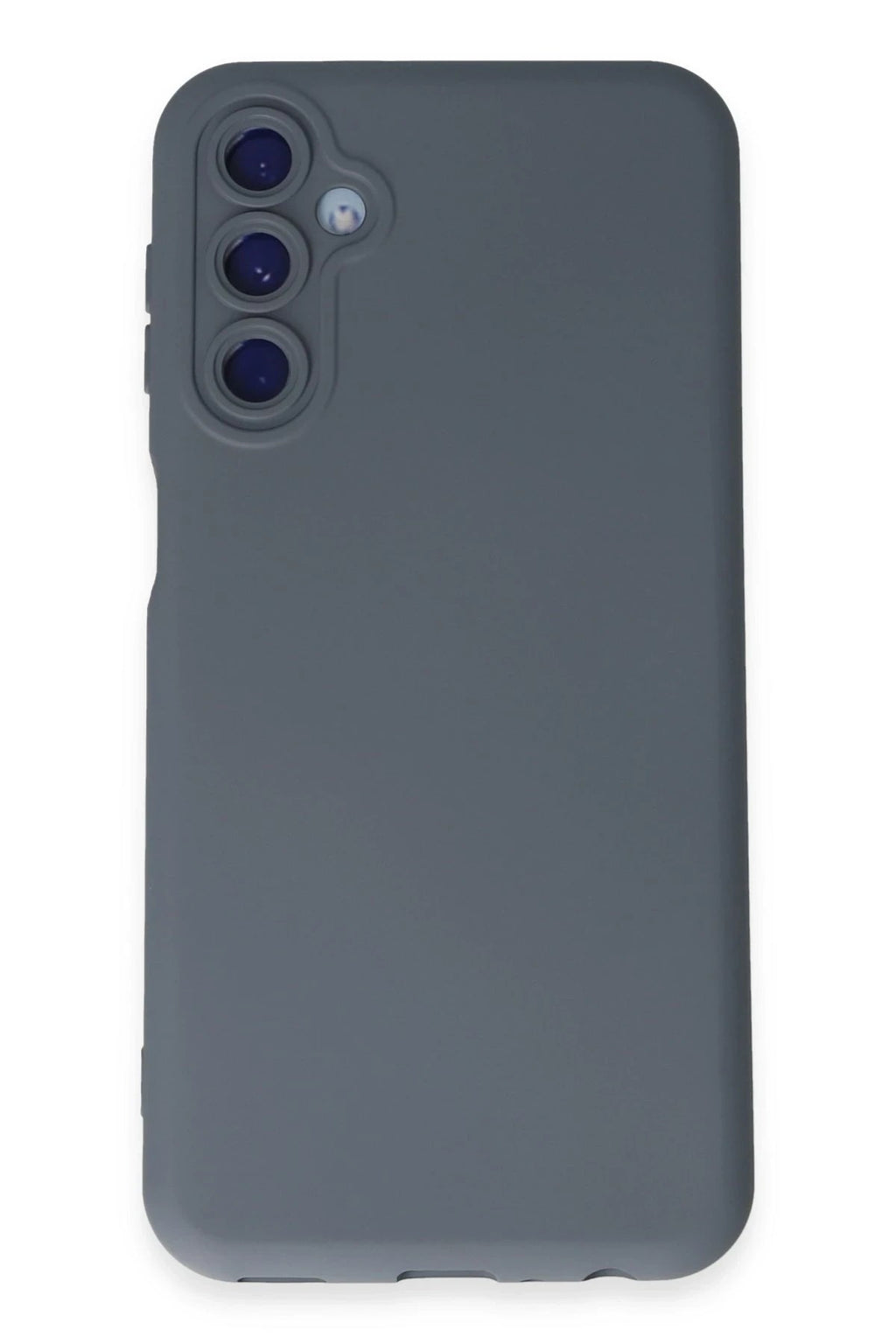 Mey İthalat® Samsung Galaxy M34 5G Kılıf Nano içi Kadife Silikon - Gri