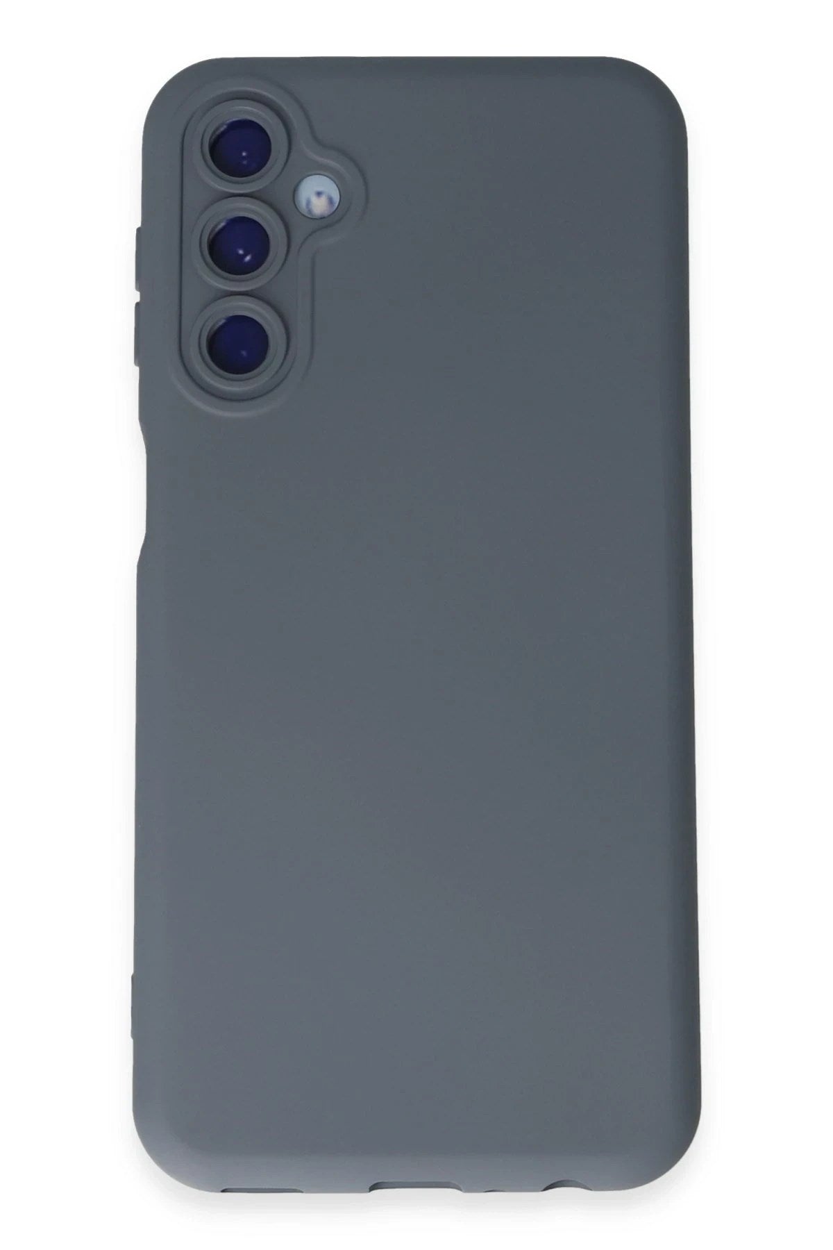 Mey İthalat® Samsung Galaxy M34 5G Kılıf Nano içi Kadife Silikon - Gri