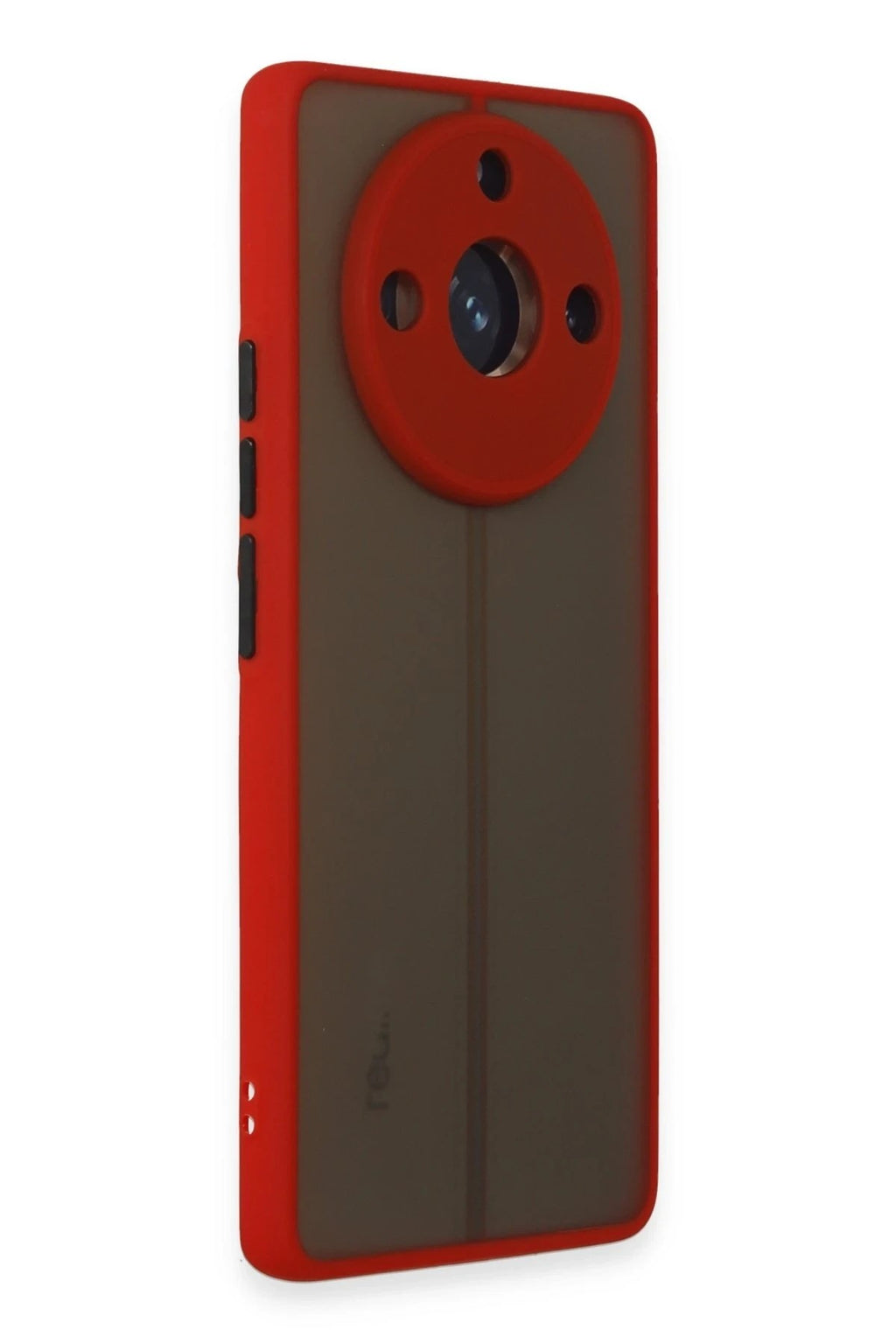 Mey İthalat® Realme 11 Pro Kılıf Montreal Silikon Kapak - Kırmızı