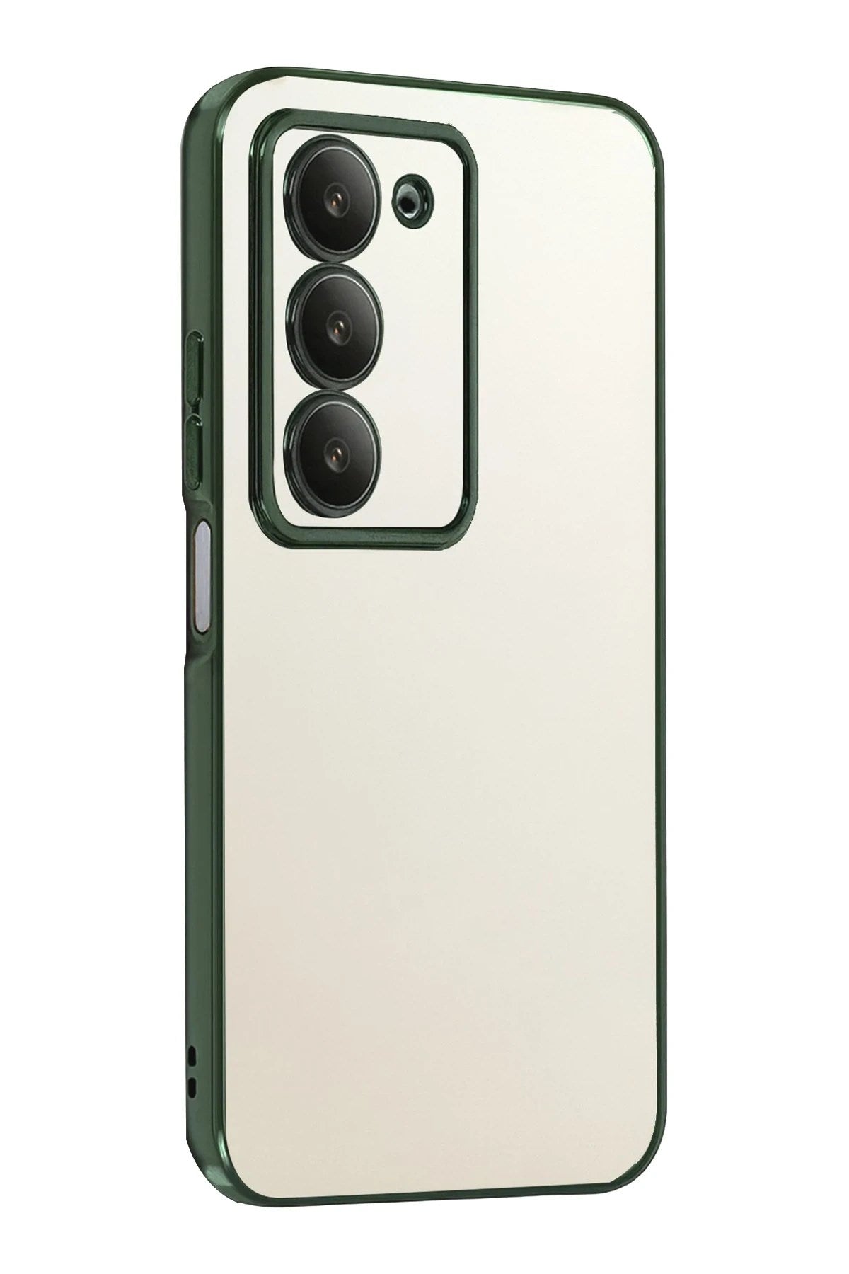 Mey İthalat® Redmi 15 4G Lensli Silikon - Yeşil