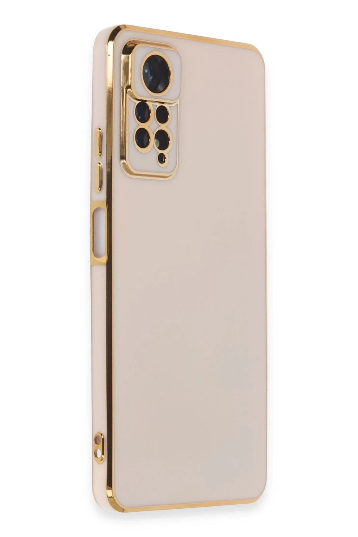 Mey İthalat® Redmi Note 12 Pro 4G Kılıf Volet Silikon - Pembe