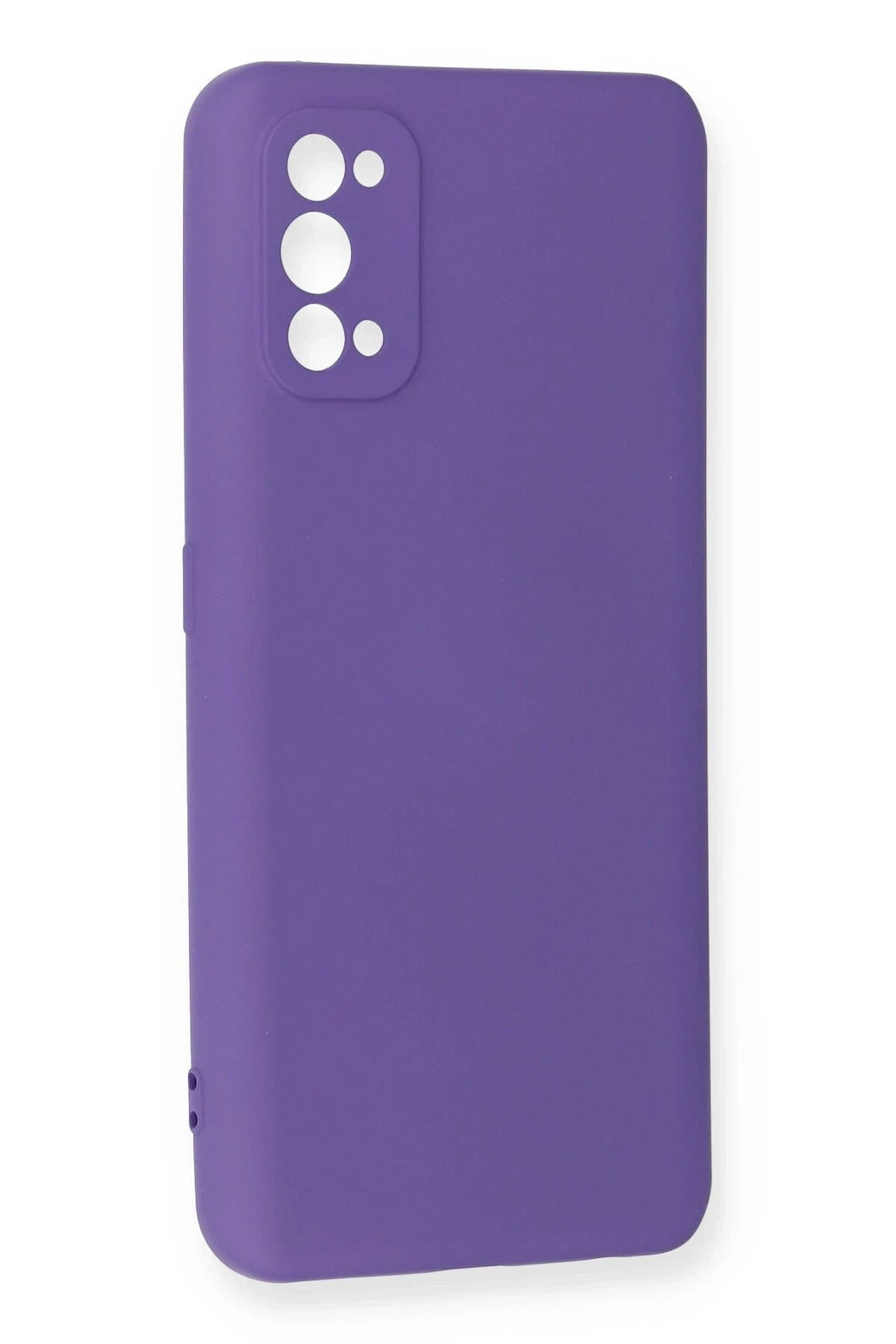 Mey İthalat® Realme 7 Pro Kılıf Nano içi Kadife Silikon - Mor