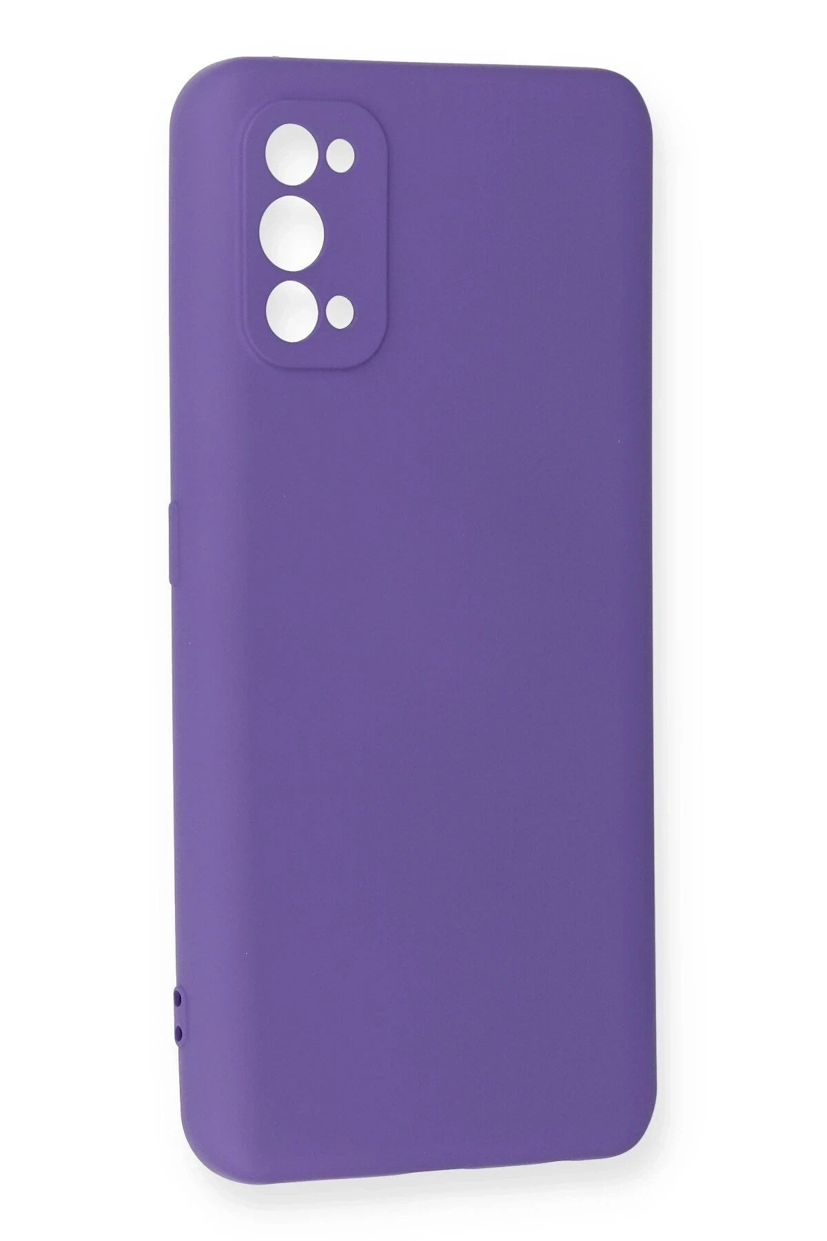 Mey İthalat® Realme 7 Pro Kılıf Nano içi Kadife Silikon - Mor