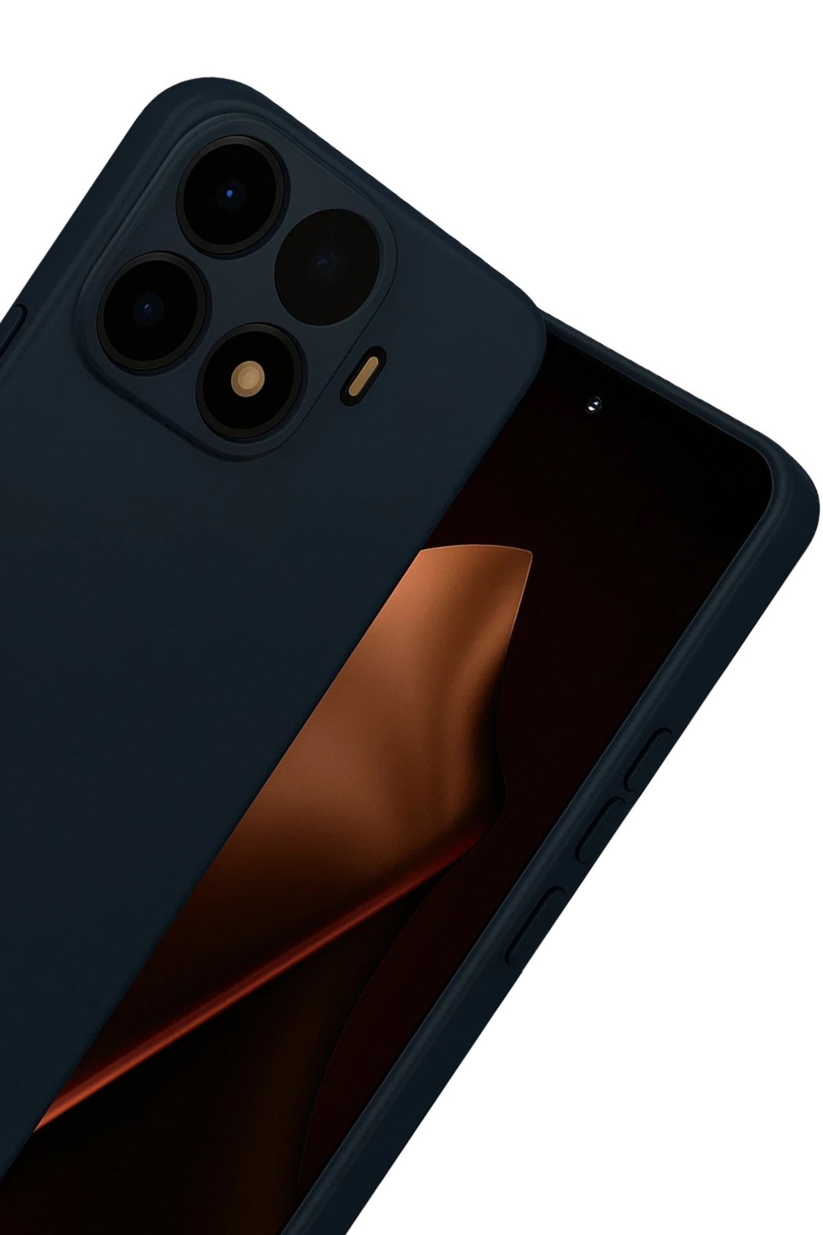 Mey İthalat® Mi 15T Pro Nano içi Kadife Silikon - Siyah