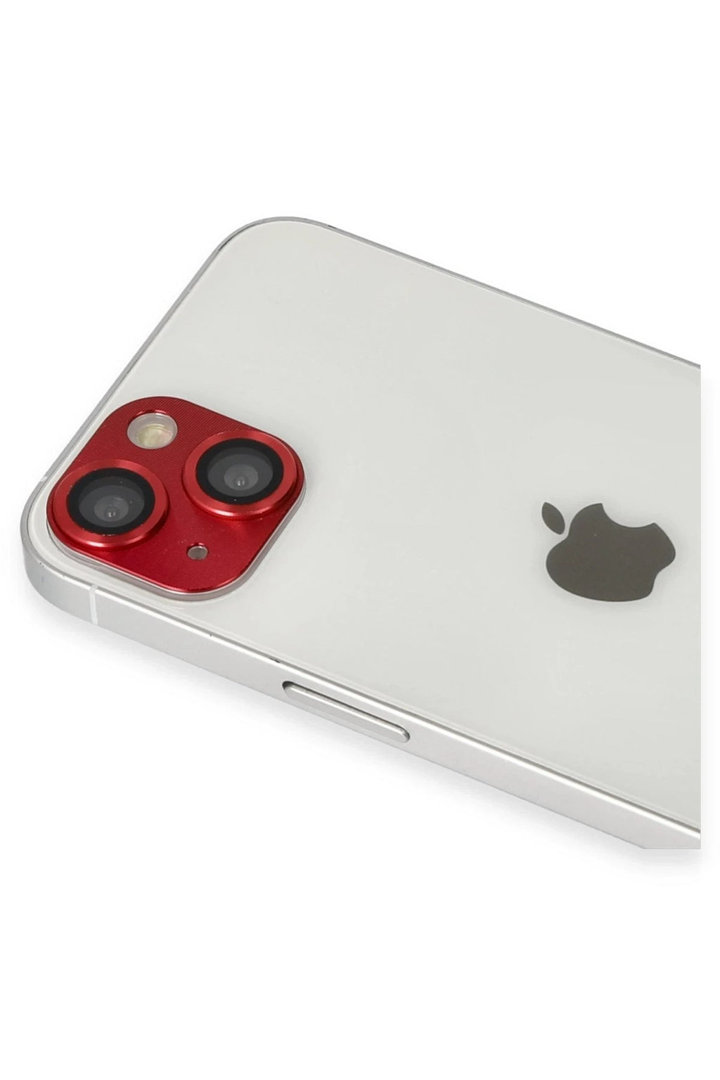 Mey İthalat® iPhone 13 Pers Alüminyum Kamera Lens - Kırmızı