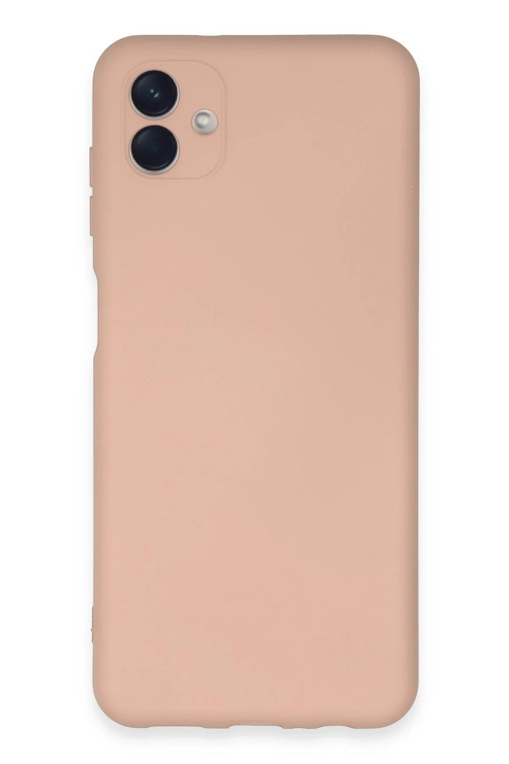 Mey İthalat® Samsung Galaxy A04E Kılıf Nano içi Kadife Silikon - Pudra