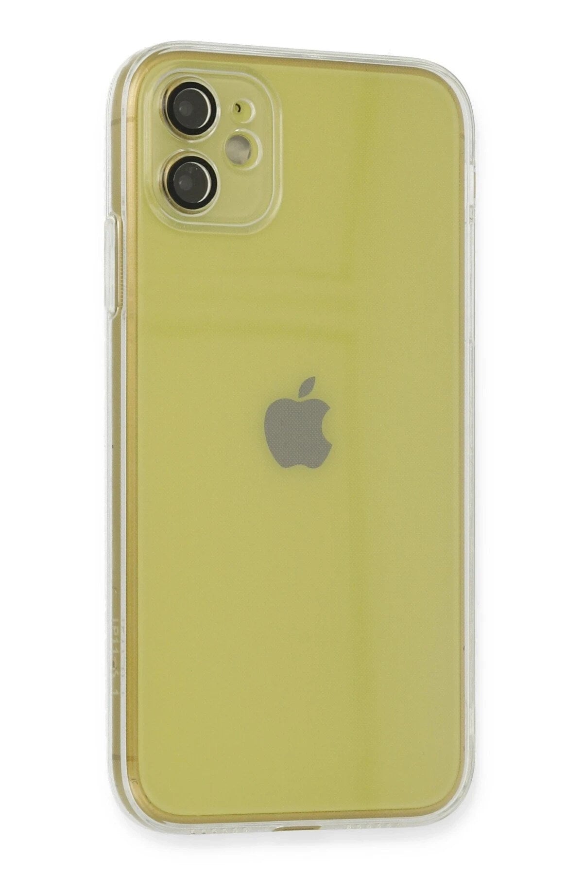 Mey İthalat® iPhone 12 Kılıf Fly Lens Silikon - Şeffaf