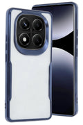 Mey İthalat® Redmi Note 14 Pro Plus Kılıf Boyi Silikon Kapak - Lacivert