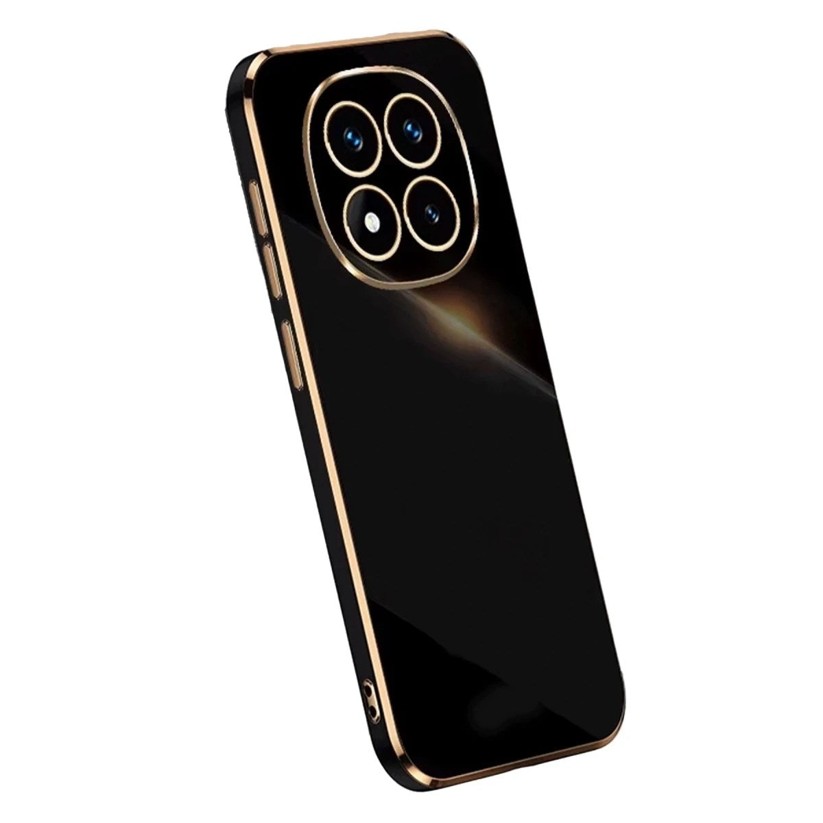 Mey İthalat® Redmi Note 14 Pro Plus Kılıf Volet Silikon - Siyah