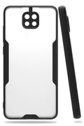 Mey İthalat® Redmi Note 9 Kılıf Platin Silikon - Siyah