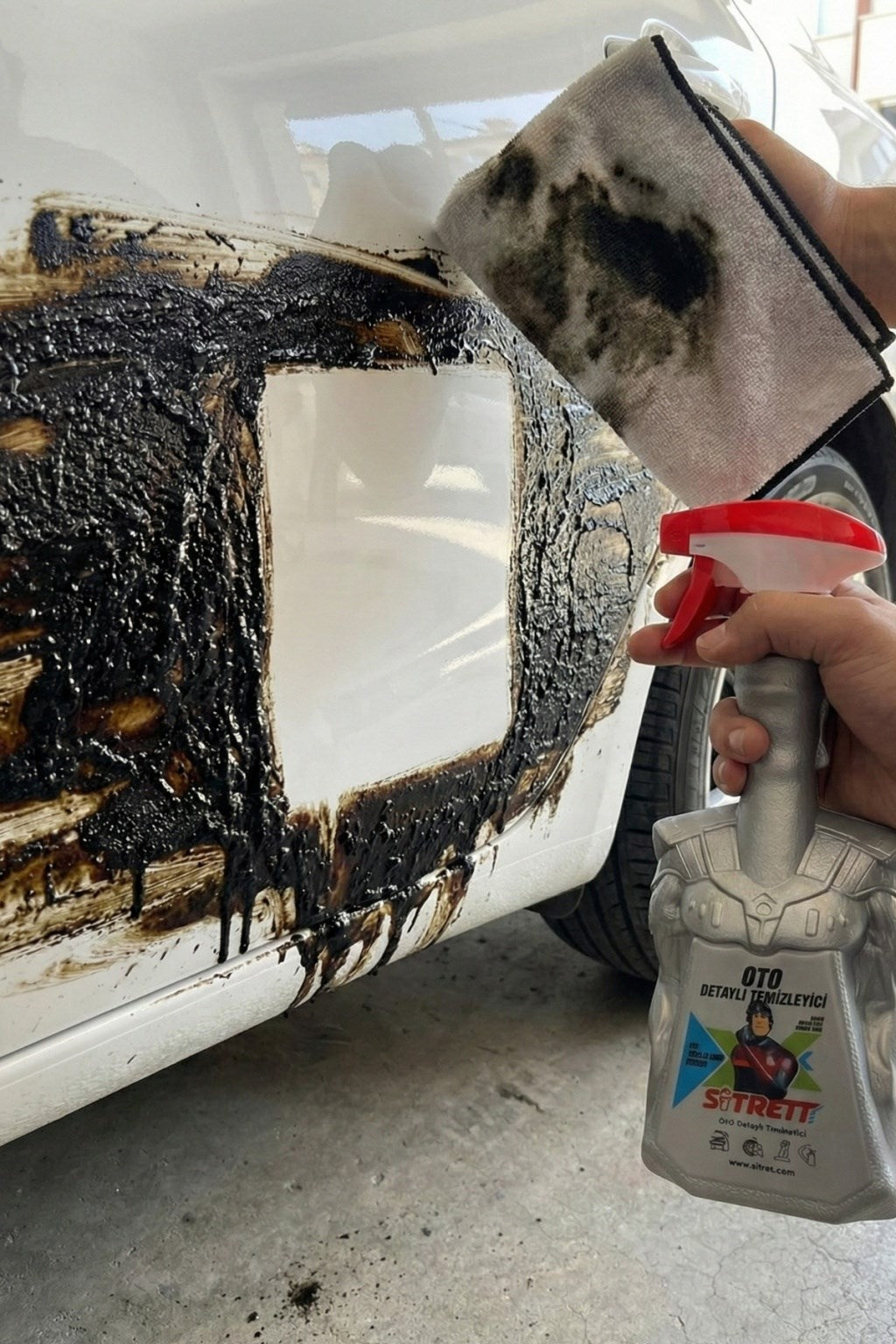 SİTRETT MX Süper Kahraman Oto Detaylı Temizleyici 700 Gr.