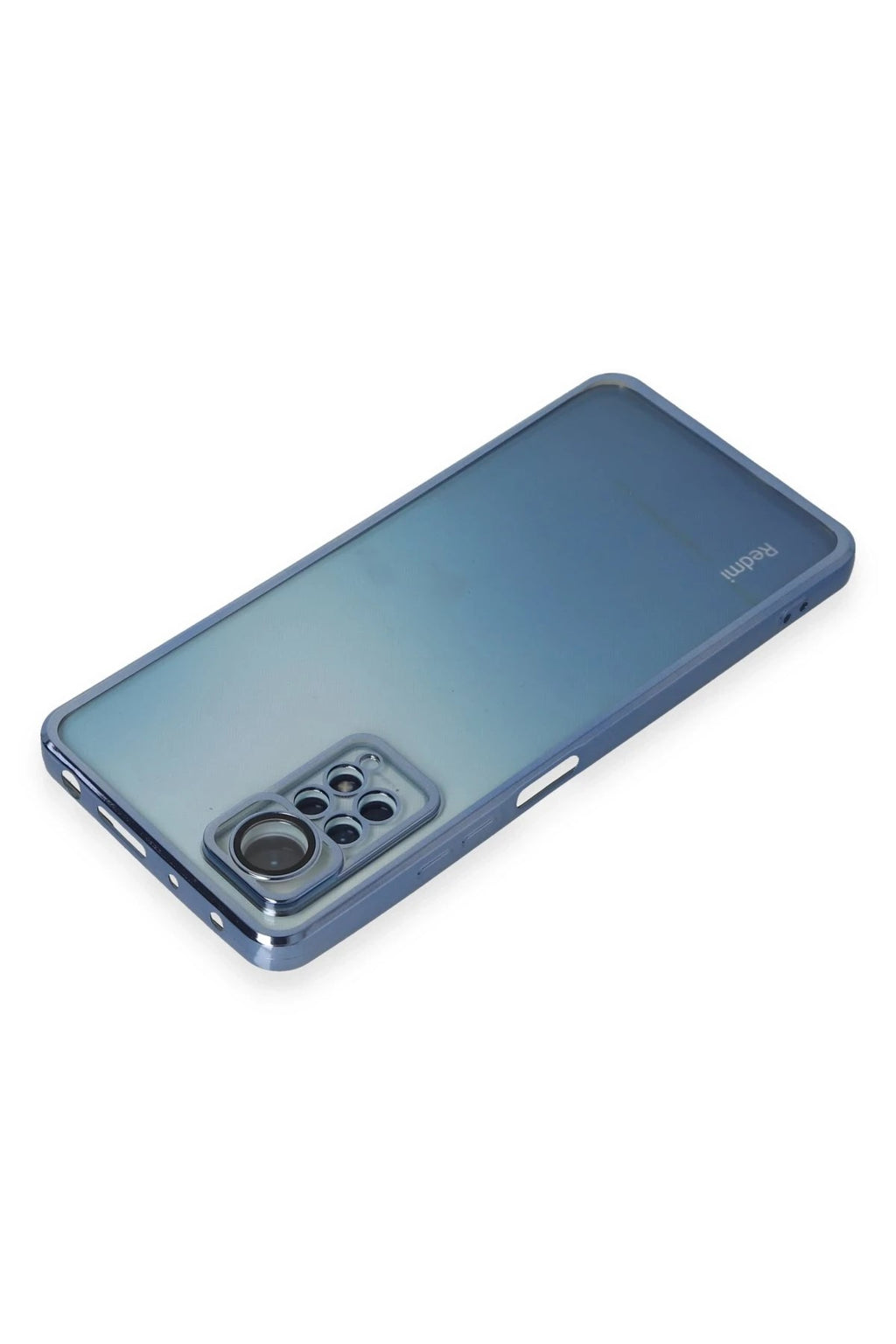 Mey İthalat® Redmi Note 11 Pro Kılıf Lensli Silikon - Açık Mavi