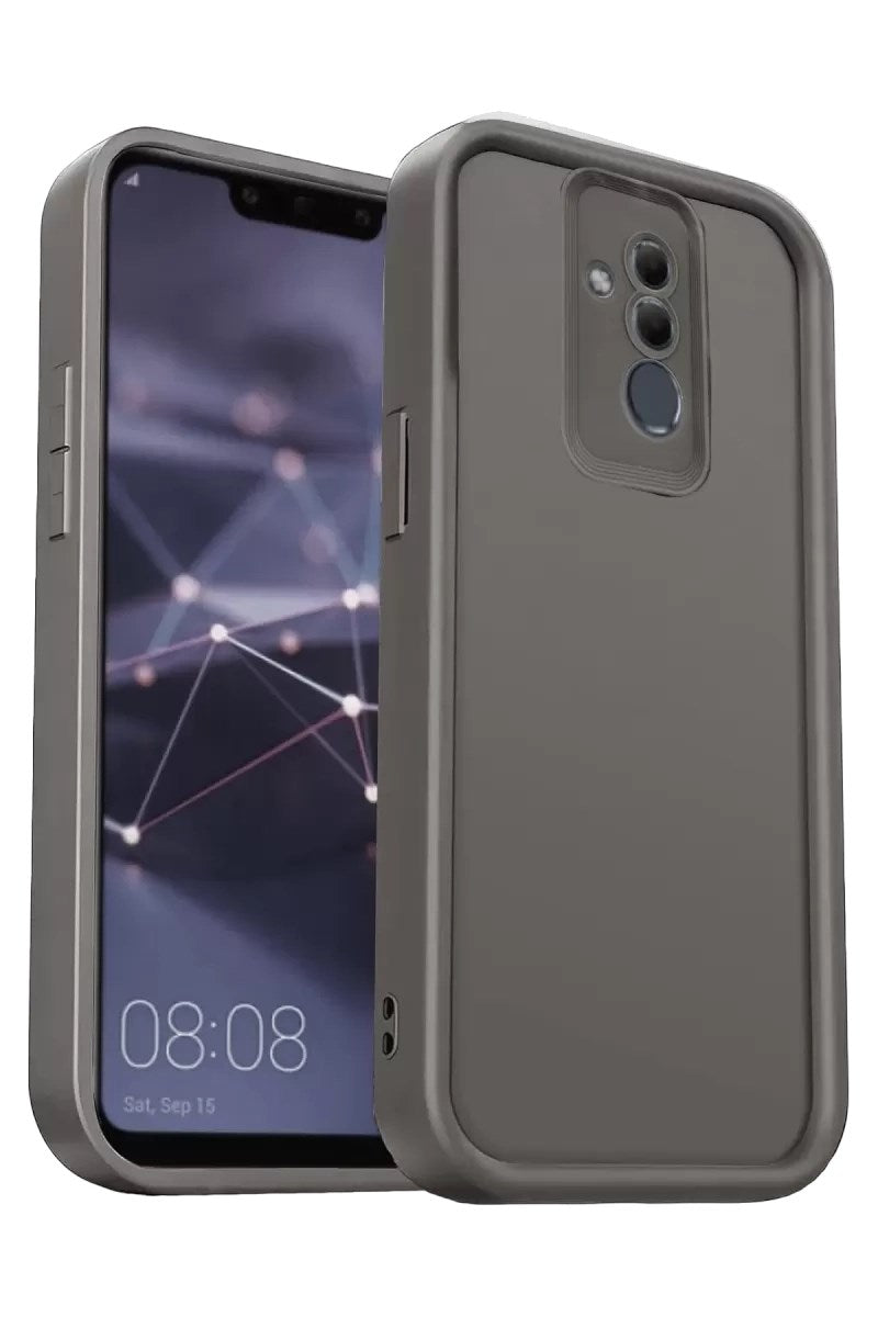 Mey İthalat® Huawei Mate 20 Lite Kılıf Viera Silikon - Gri
