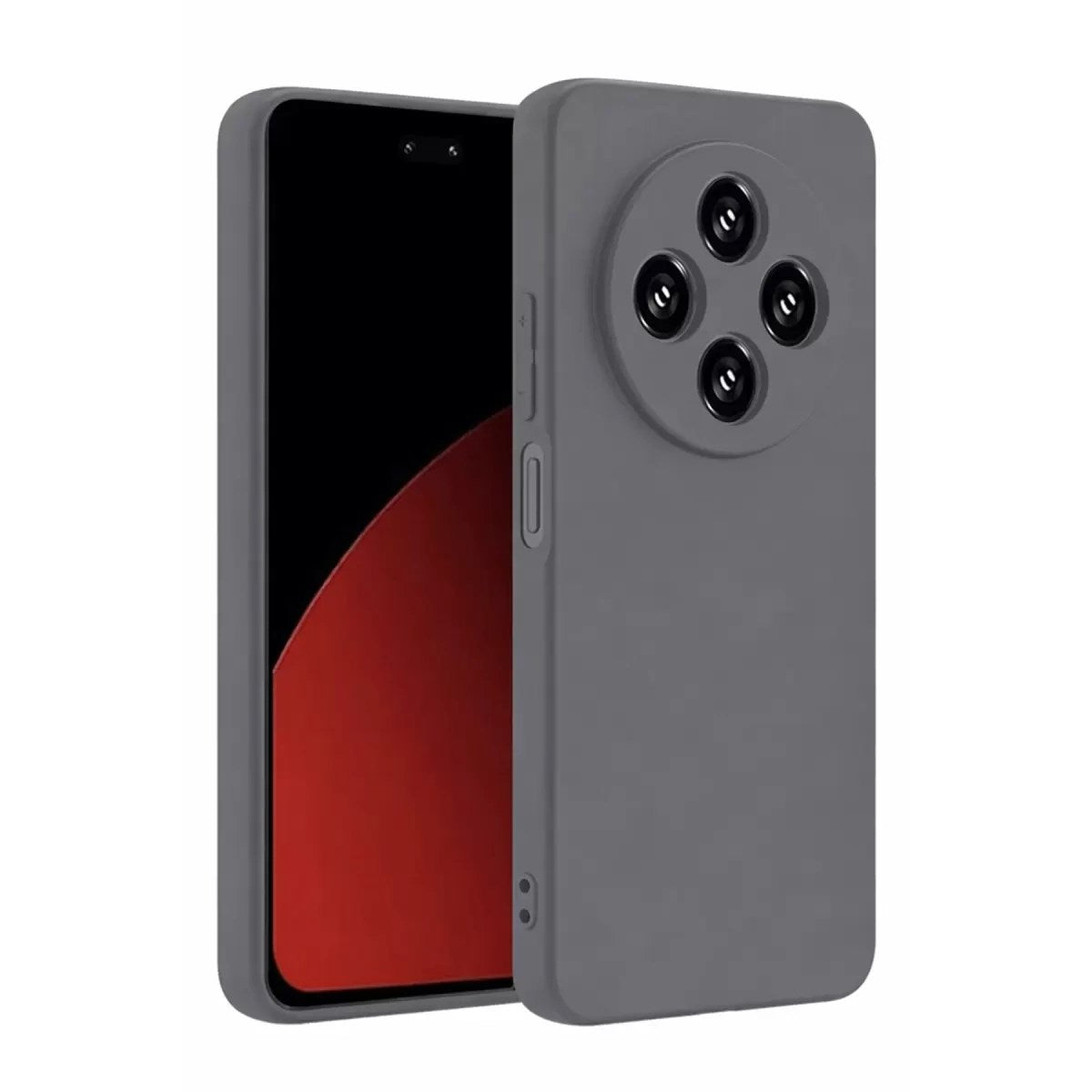 Mey İthalat® Redmi 14C Kılıf First Silikon - Gri